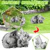 Garden Dragon Statue Collecting 16cm Resin Ornament Outdoor Yard Decoration