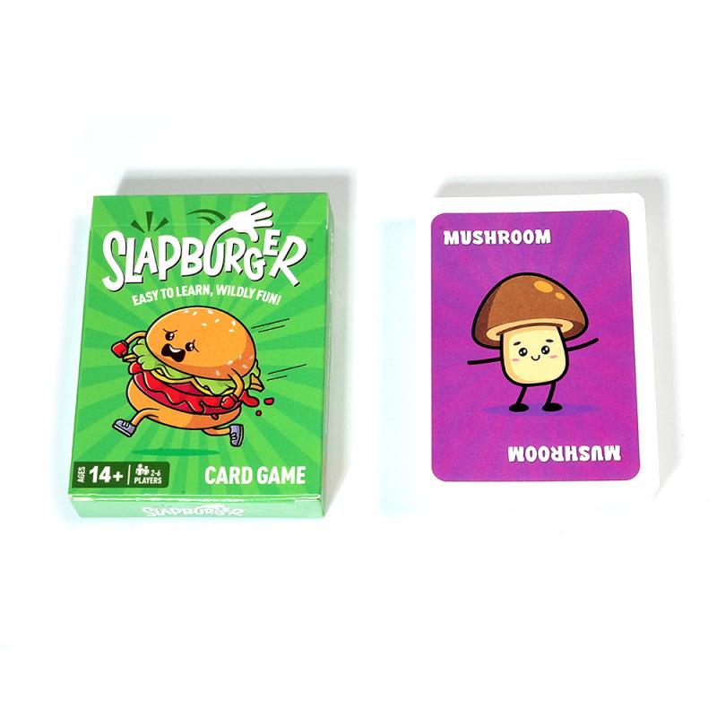 Быстрая карточная игра - Хватай Бургер  2-6 Игроков Настольная игра Игры для Семьи и Друзей Веселая карточная игра Для вечеринки Игровой вечер в походе