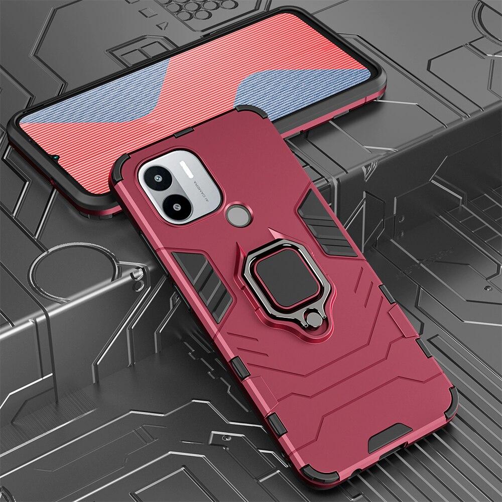 For Case Armor Shockproof Keysion Xiaomi Redmi A1 A1 Plus Soft Siliconepc Ring Stand Phone Back Cover For Xiaomi Redmi A1 Plus