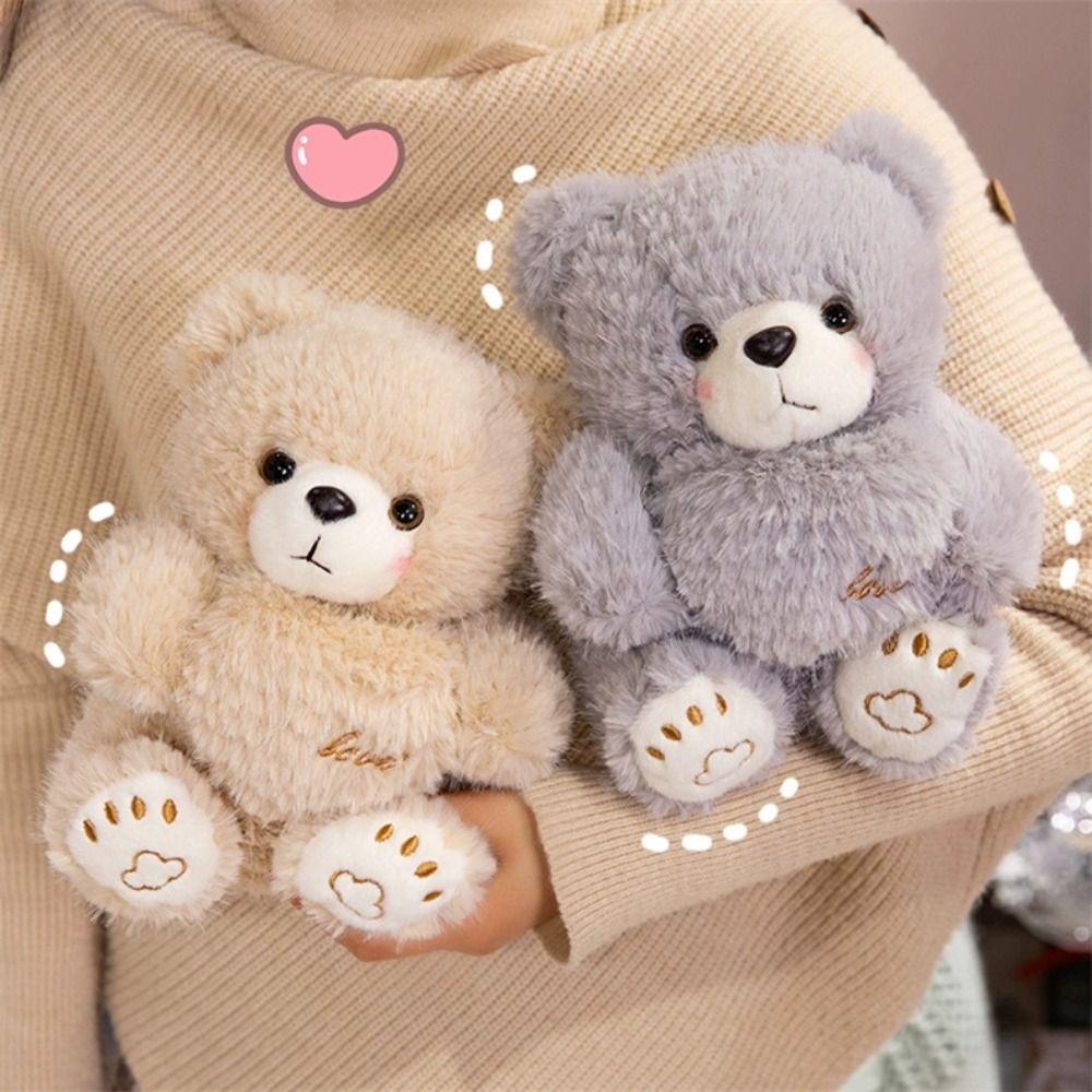 Holding Love Stuffed Bear Doll Big Paw Animal Plush Doll Bear Plush Toy  Birthday Party Decor