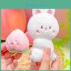 Keychain Fun Plush With Adorable Peach You Delight And Cute Styles Animal