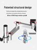 Industrial Wall-Mount Monitor & Keyboard Stand - Aluminum Alloy Mechanical Arm