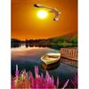 5D DIY Diamond Painting Sunset Cross Stitch Kit Mosaic Diamond Embroidery Rose Full Round/Square Drill Home Decoration