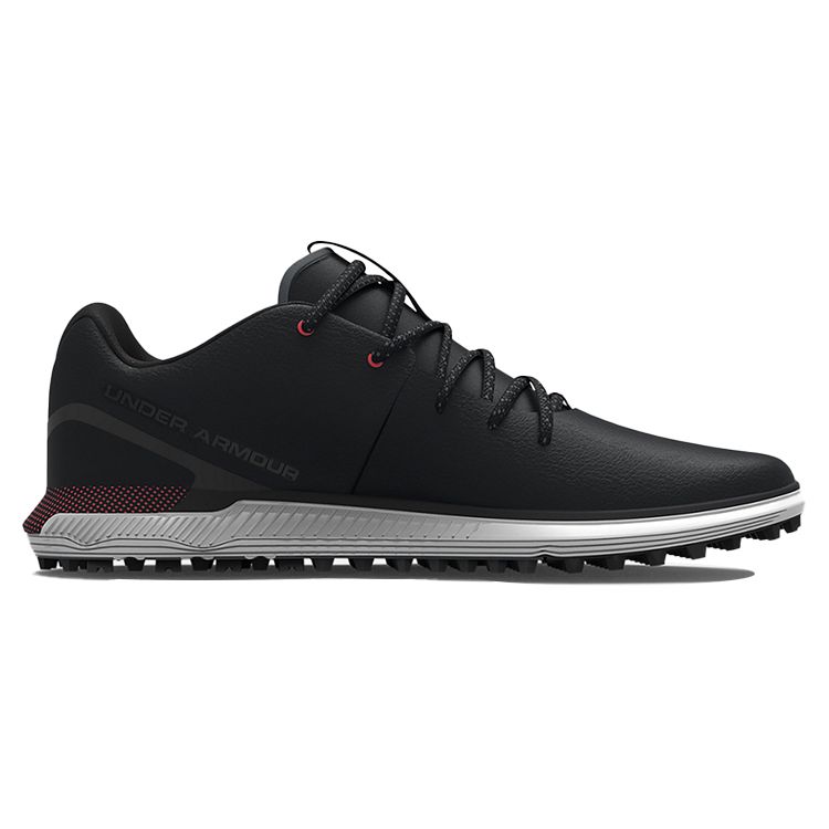 Under Armour Men's HOVR Fade 2 SL Wide Black Golf Shoes 3025379-001