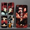 Anime Jujutsu Kaisen Gojo Satoru Phone Case For Realme GT 2 9i 8i 7i Pro X50 X2 C21 C20 C11 C3 Soft Black Phone Cover