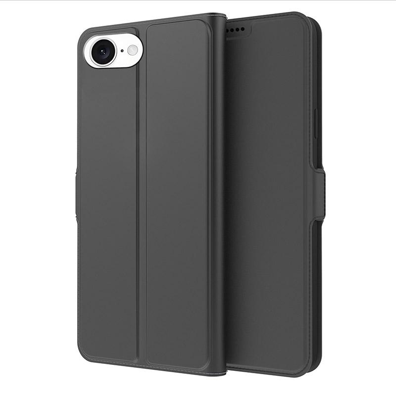 For iPhone 16e Case Shockproof TPU Inner Shell Leather Phone Cover Card Slot