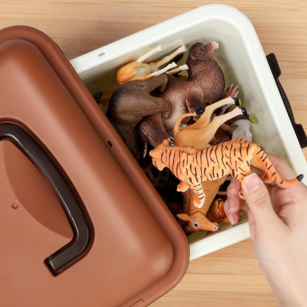 Poultry Animal Action Figures Mini Lifelike Animal Figurines Farm Animal Model Toy Collection