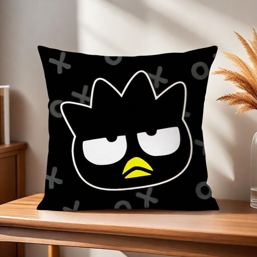 BAD Comfortable Soft Pillow Case B-BADTZ for Sofa Living Room Home Decor Protective MARU Cover Cartoon Without PillowInsert