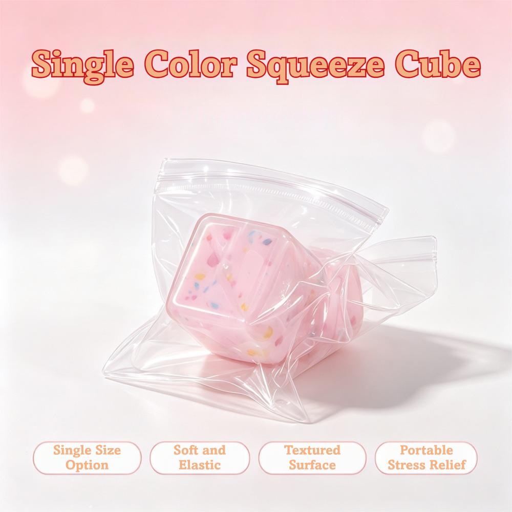 Squeeze Cube Stress Relief Toy Handmade Slow Rising Toy New Desktop Decompression Toy For Focus