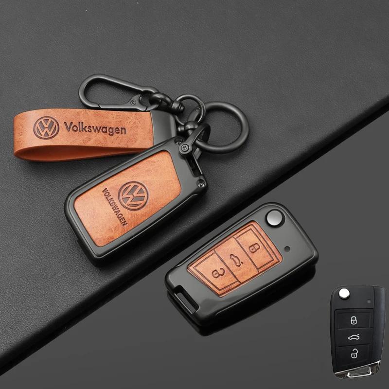 Для VW TPU Чехол-защита для автомобильного пульта ДУ Оболочка Для VW Volkswagen Golf 7 MK7 Tiguan MK2 T-roc T-cross Автомобильный брелок Аксессуар