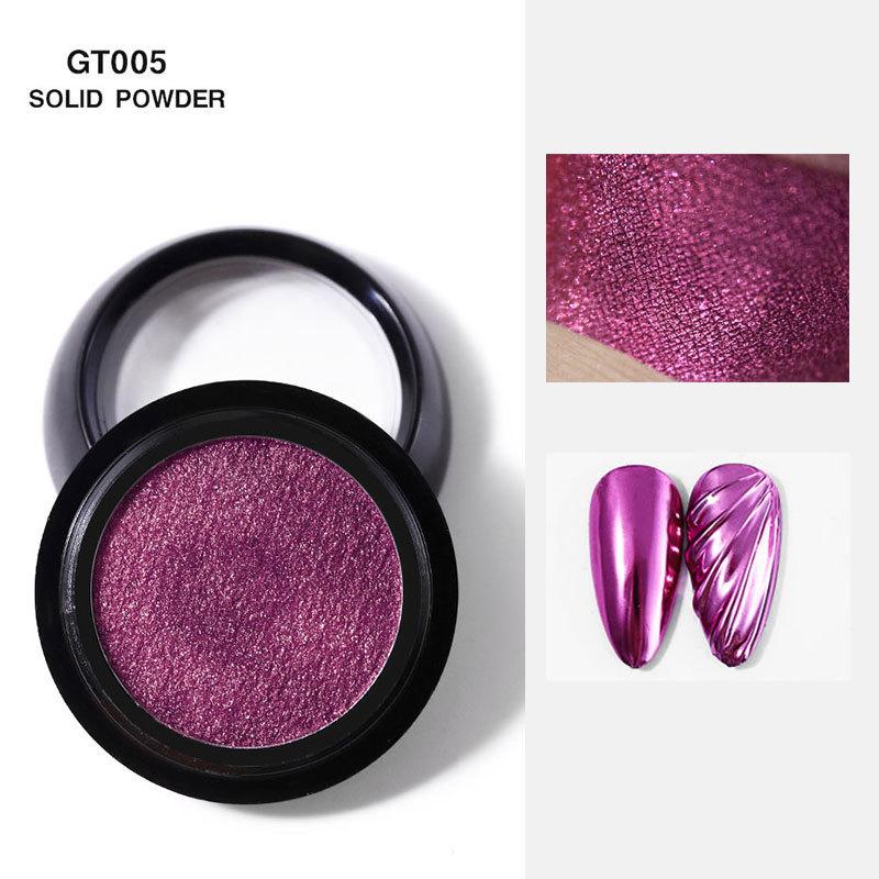 Nail Art, Nail Art Solid Mirror Powder Cosmetic Grade Solid Mirror Flour Titanium Powder Direct Sales