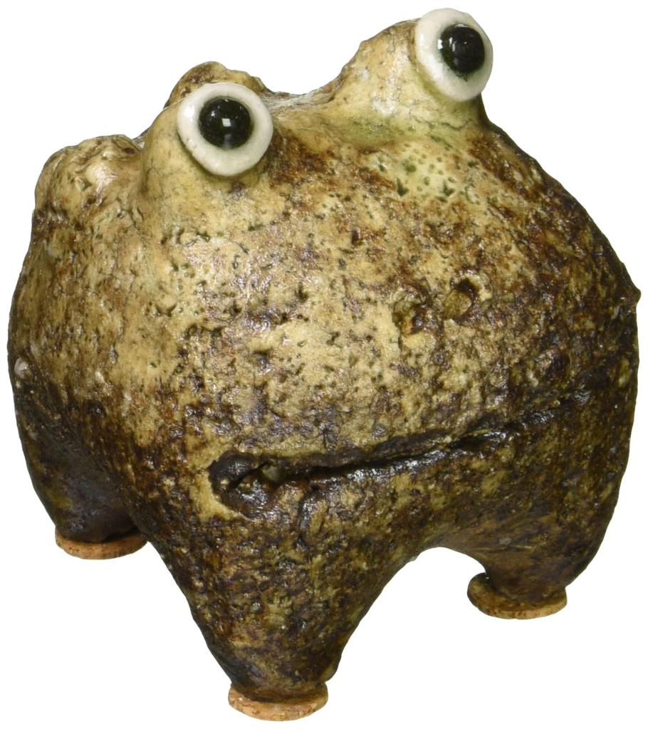Изделия Сигараки, грубый глиняный орнамент Хечимон, маленькая лягушка