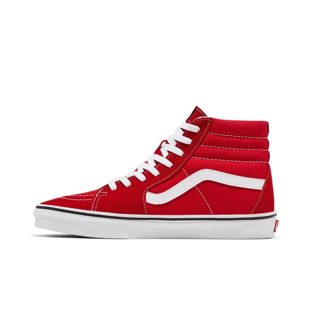 Vans Sk8-Hi 'Racing Red' (Unisex) Racing Red / True White Skate Shoes VN0A4BV6JV6