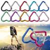 Tool Water Bottle Hanging Aluminum Carabiner Keychain Clip Keyring Hook Heart-shaped Buckles