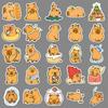 50 Capybara Graffiti Stickers: Cute Cartoon Animal Designs for Decorating Cups & Phones