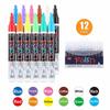Liquid Chalk Markers for Chalkboard  8 Pack / 12 Pack Dry Erase Fluorescent Neon Highlighter Pen Non Toxic Safe Washable Marker for School Chalkboard