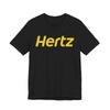 Мужские и женские футболки Новый логотип Hertz Car Rental Размер