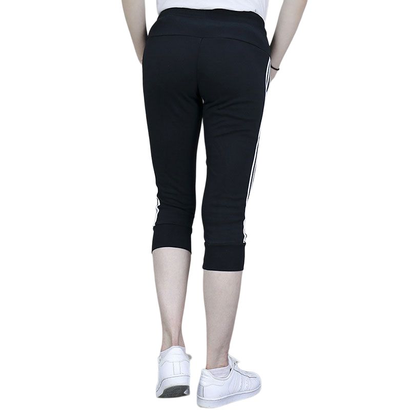 adidas Трикотажные спортивные штаны женские черные S97107