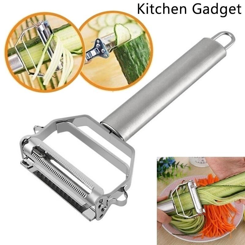 Овощечистка Высококачественная Нержавеющая Сталь Картофелечистка Огурец Морковь Фрукты Бытовая Многофункциональная Кухонный Аксессуар