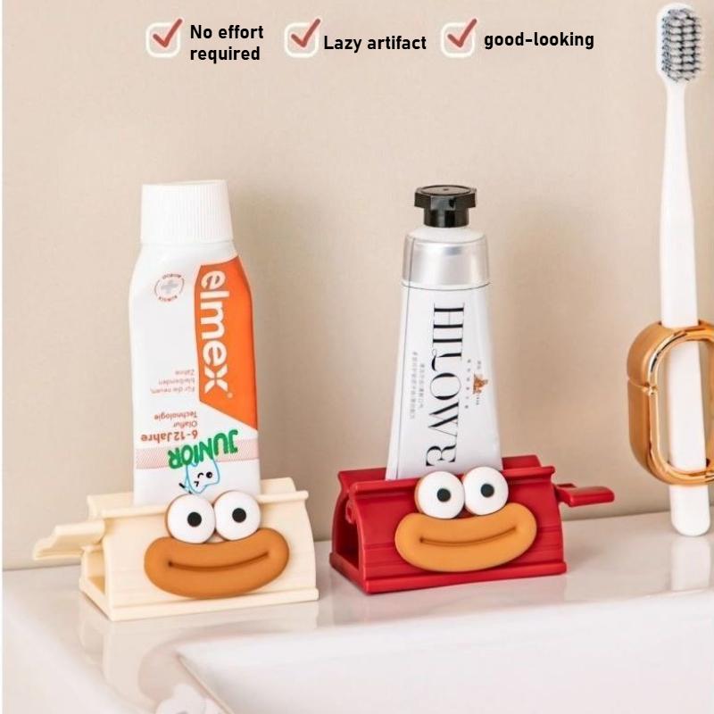 Toothpaste Facial Cleanser Squeezer Sausage Mouth Manual Toothpaste Squeezing Clip In Bathroom Convenient To Use