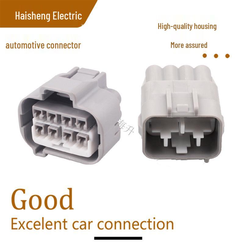7283-7080-40 Разъем папа-мама для фары Toyota, 8-контактный штекер (Часть №: MG641319, 90980-10896)