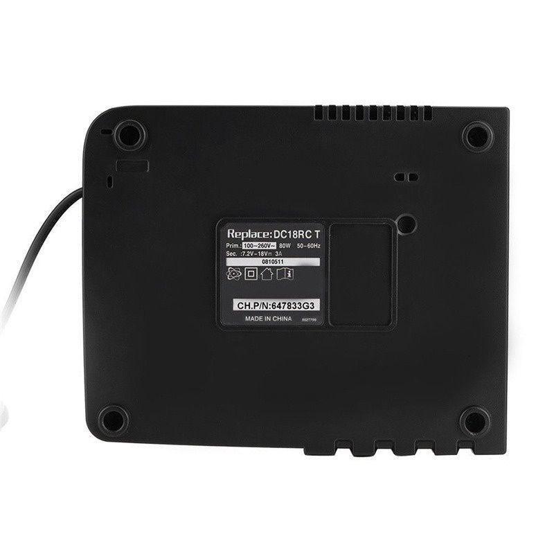 Зарядное устройство для литиевых батарей 7,2–18 В DC18RC/DC18RA/BL1830/Bl1430 заменяет зарядное устройство 3A 6A на интеллектуальное зарядное устройство