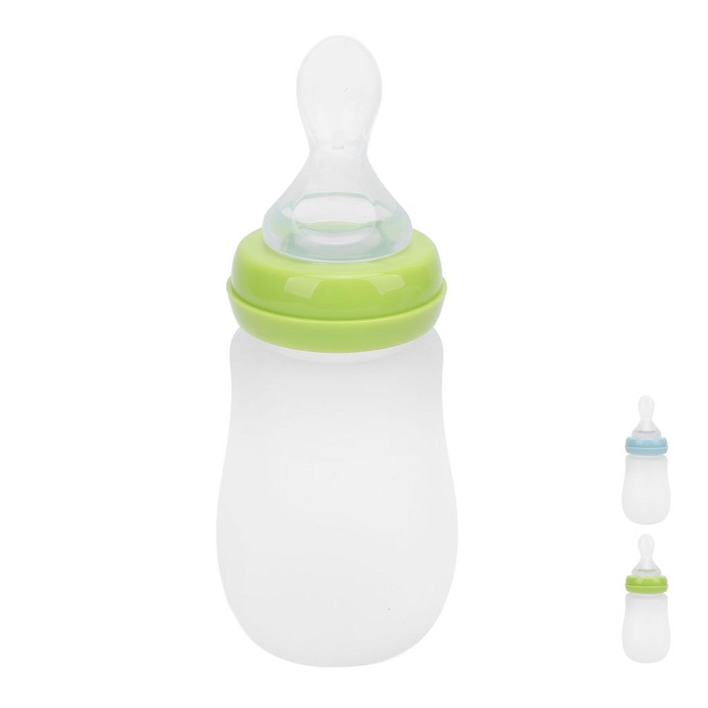 240ml Drinking Aids Feeding Cup Drink Water Soup Porridge Squeeze Controlled Feeding Bottle