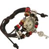 Punk Fashion Watch Vintage Women's Watch Genuine Leather Bracelet Watch Student+Personalized Fashion Trend Watch