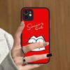 S-Simons-Cute-Cat For IPhone Air 16 15 14 Plus 13 12 11 Pro Max Matte Cover Jelly Shockproof Phone Case