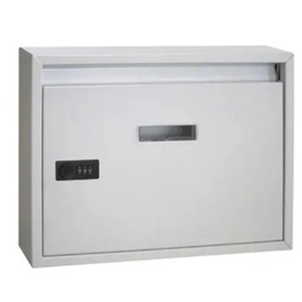 Metal Mailbox Letter Box Wall Mounted Mail Box Universal Postbox for School Outdoor Street House