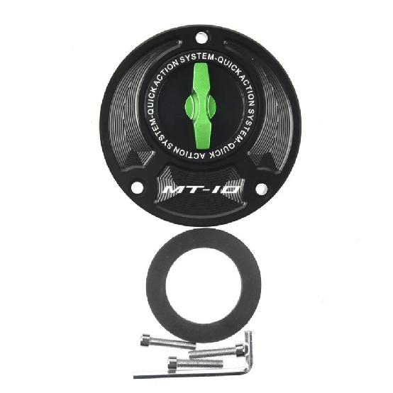 Aluminum Fast Gas Fuel Filler Cover Motorcycle Quick Open Tank Cap For Yamaha MT10 MT-10 MT10SP 2016-2025