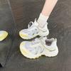 2025 summer new fashion ins trendy dad shoes mesh breathable sneakers versatile single shoes sneakers