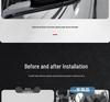 BYD Seal Rearview Mirror Carbon Fiber Protective Cover - Black Warrior