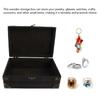Without Lock Wooden Keepsake Box With Lid Jewelry Chest Box Storage Organizer Box  Jewelry Storage