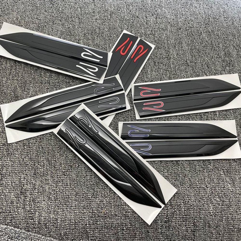 2 шт. новый значок R Blade эмблема для GOLF 7 8 GTI Magotan B8 Passat автомобиль крыло логотип наклейка