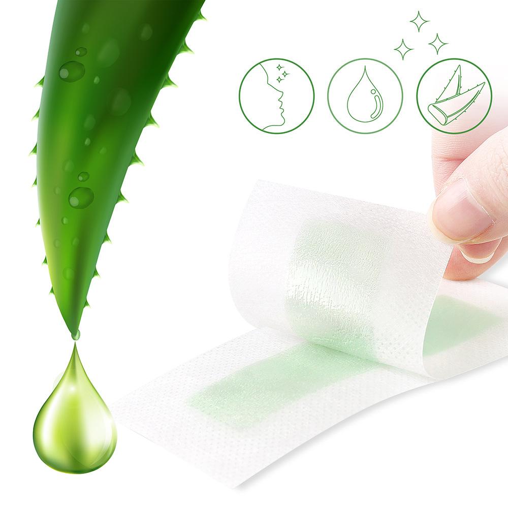 Facial Hair Removal Wax Strips Quickly Remove Fine Hair Moustache Removal Wax Sticker Paper for Women 1 Pack  24 Strips