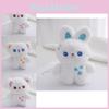 Adorable Plush Toy Star Sheep And Bunny Keychain Perfect Birthday Gift For Kids