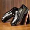 Деловые мужские кожаные туфли Деловые свадебные туфли Британские мужские офисные кожаные туфли