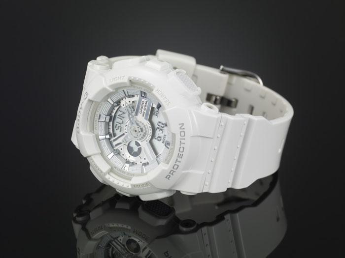 Casio Men's Resin 100M Water Resistant Analog Shock Resistant Quartz Watch BA-110-7A3