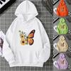 2025 Autumn and Winter Fleece Women's Sweater Threaded Cuffs Hem Loose Thermal Hooded