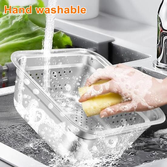 Корзина для хрустящей корзины из нержавеющей стали для OG701, уличный гриль, безопасная посудомоечная машина, жаропрочная 4QT, лоток для фритюрницы большой вместимости