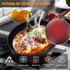 32CM Non-stick Wok Frying Pan Cook Gas Stove Induction Skillet Kitchen Cookware Durable Maifan Stone Home Steak Pancake Saucepan