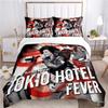 Tokio Hotel 3D Печать рок-группы всесезонный пододеяльник Постельное белье Мягкий пододеяльник и наволочки Single_Double_Queen_King