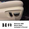 Steering Wheel / Inner Handle Bowl / Window Glass Lift Cover Trim For Toyota Alphard Vellfire 40 Series  2024 Black Interior