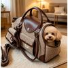 Pet out portable cat bag dog bag breathable large capacity portable shoulder messenger travel  pet travel bag