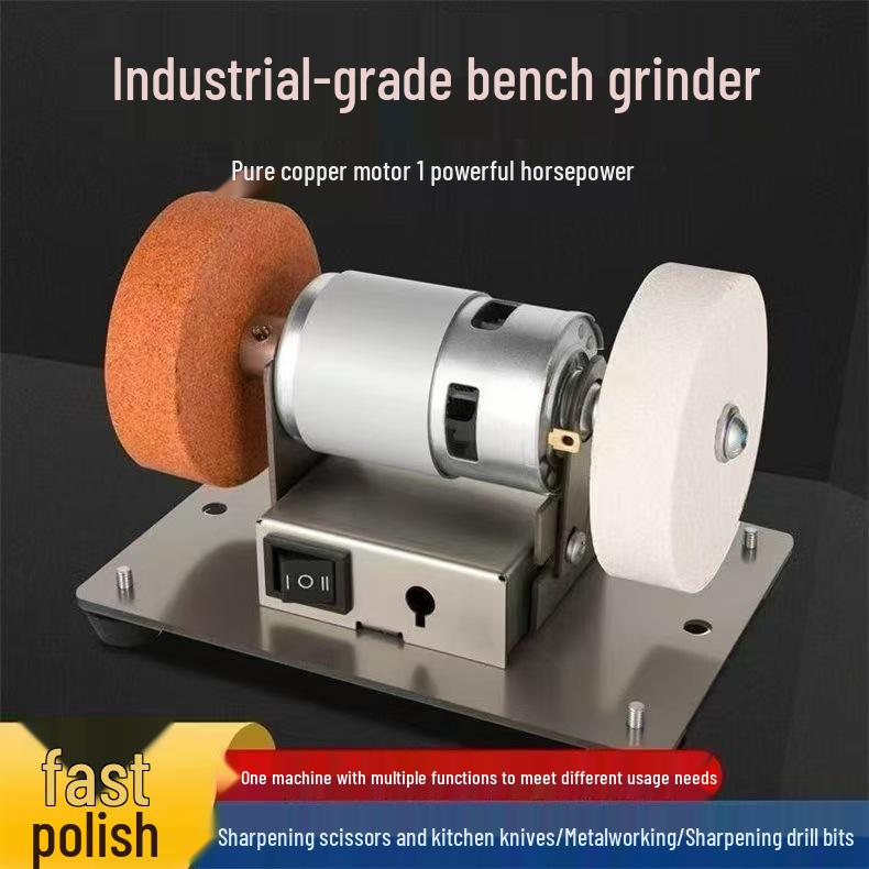 Электрическая многофункциональная шлифовальная и полировальная машина с регулируемой скоростью для камня и металла
