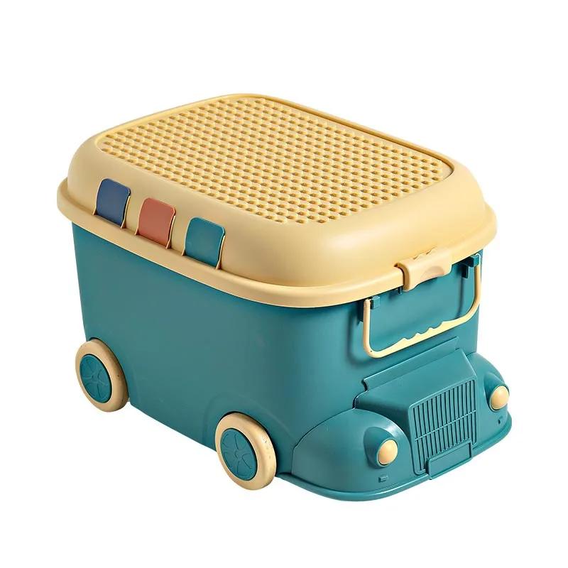 Children's Toy Organizer Building Block Storage Box Snack Organizer Large Capacity Cartoon Storage Box Clothes Storage Box