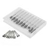 10x 1/8 Inch Handle Cut Tungsten Steel Carbide Rotary Burr Die Grinder Shank Bit
