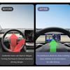 Xiaomi For Tesla Model 3/Y Car Steering Wheel Rear Mobile Phone Stand Car Navigation Stand Silicone Glasses Tray Sunglasses Stand