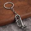 Yousheng Musician Keychain Pendant Decorative 3D Design Bag Hanging Pendant Miniature Instrument Shape Key Holder Bag Charm